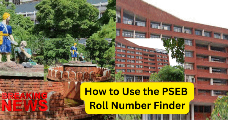 How to Use the PSEB Roll Number Finder