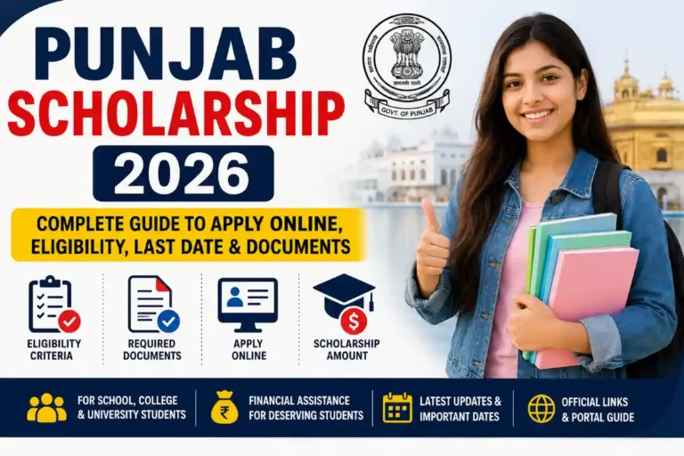 Punjab Scholarship 2026